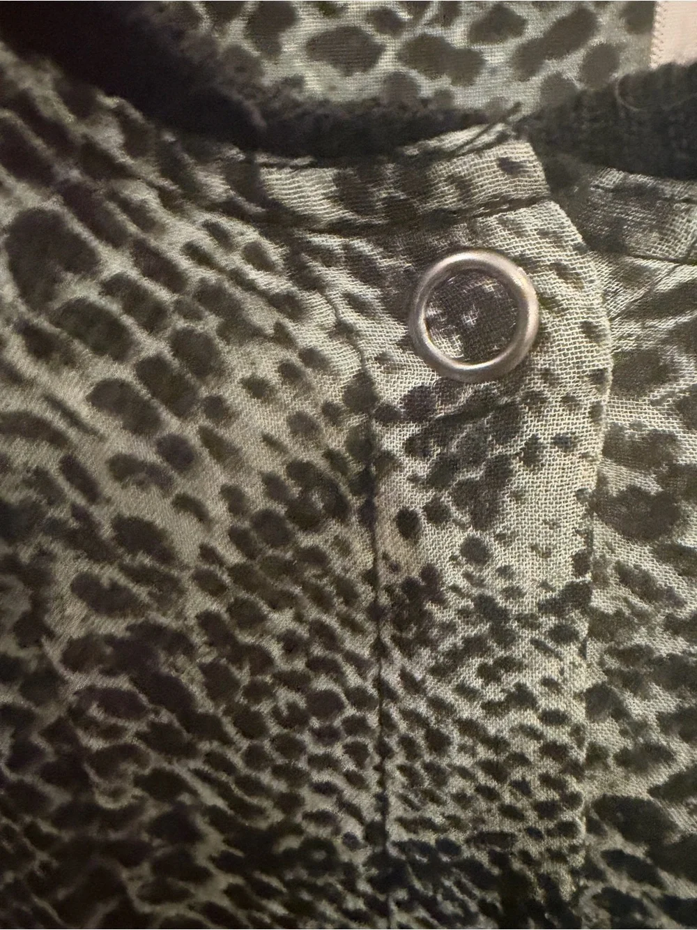 Free People Sheer Snake-Print Bomber Jacket - Black, Green